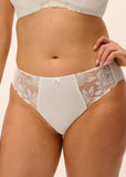Magdalena Brief in Ivory