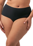 Smoothease Invisible Stretch Curve Brief in Black