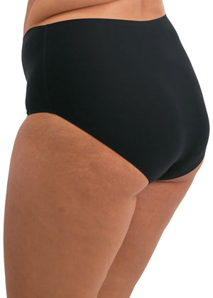 Smoothease Invisible Stretch Curve Brief in Black