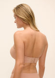 Aura Moulded Strapless Bra in Natural Beige