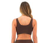 Smoothease Bralette in Coffee Roast