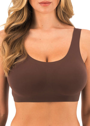 Smoothease Bralette in Coffee Roast