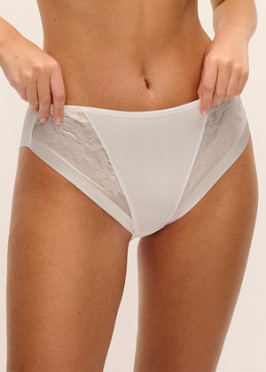 Illusion Brief in White