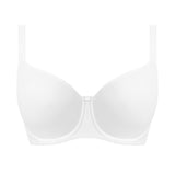 Smoothing Balcony Bra in White