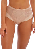 Envisage High Waist Brief in Natural Beige