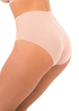 Envisage High Waist Brief in Natural Beige