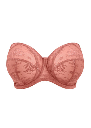 Verity Strapless Bra in Rosewood