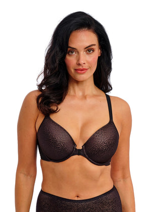 Back Appeal Moulded Bra - Black