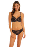 Lace Perfection Classic Underwire Bra in Charcoal