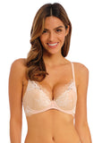 Lace Perfection Plunge Bra in Cafe Creme