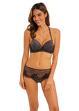 Lace Perfection Short in Charcoal