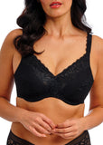 Raffine Minimiser Bra in Black