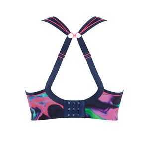 Panache Underwire Sports Bra In Cyberswirl