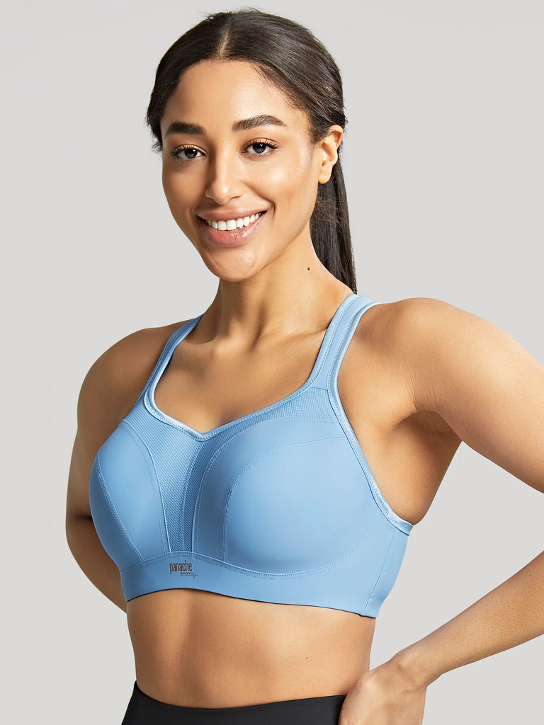 Panache Sports Bra With Underwire in Sky Blue