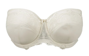 Evie Strapless Bra in Ivory