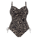 Silhouette Island Underwire Twist Front Swimsuit with Adjustable Leg