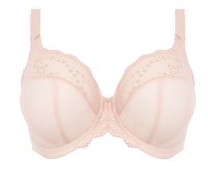 Charley Stretch Plunge Bra in Ballet Pink