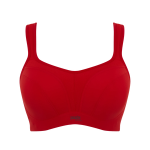 Panache Underwire Sports Bra In Fiery Red