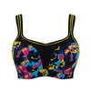 5021 Power Wired Sports Bra - Electric Print