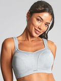 Panache Underwire Sports Bra - Grey Marl