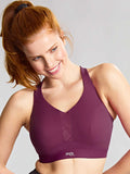 5022 Endurance Wired Sports Bra in Berry/Chalk