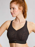 5022 Endurance Wired Sports Bra in Black/Latte