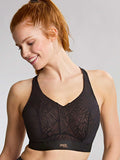 5022 Endurance Wired Sports Bra in Black/Latte