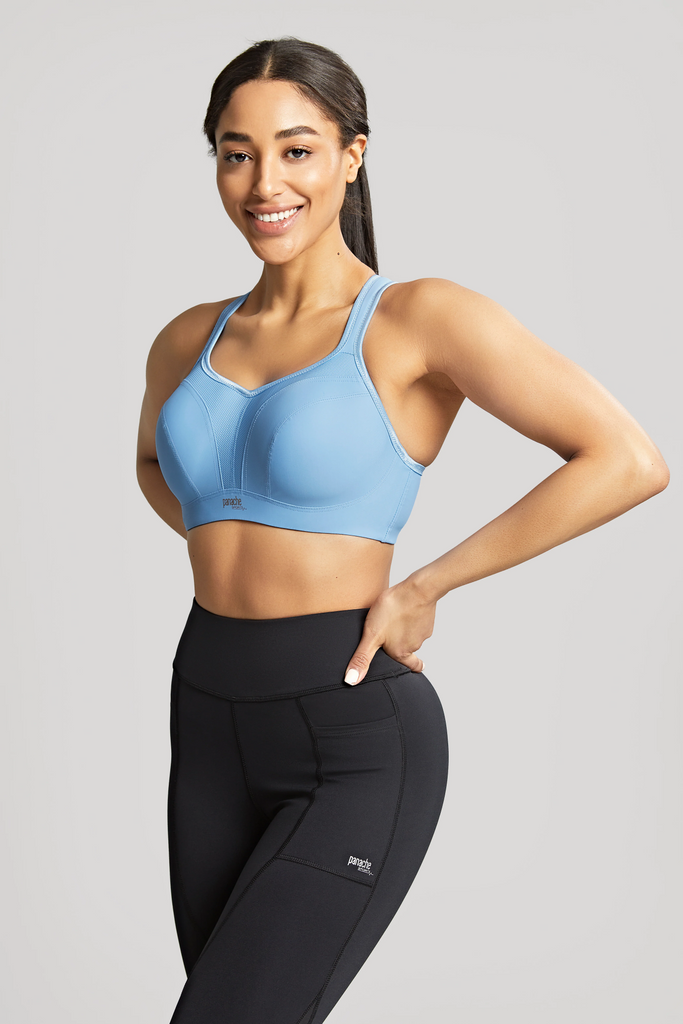 Panache Sports Bra With Underwire in Sky Blue
