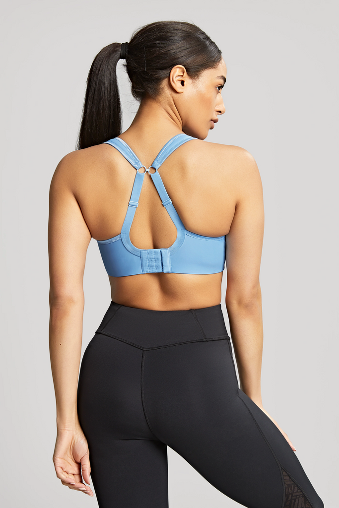 Panache Sports Bra With Underwire in Sky Blue