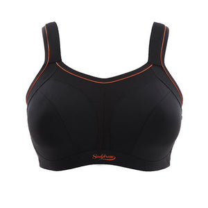 Activate Wired Non-Padded Sports Bra in Black