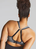 Activate Wired Non-Padded Sports Bra in Charcoal Marl
