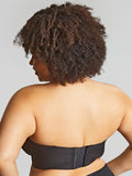 Dana Balcony Strapless Bra in Black