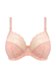Lucie Stretch Plunge Bra in Pale Blush