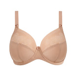 Nerina Underwire Plunge Bra in Sahara