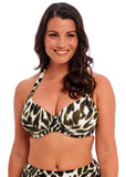 Cabo Verde Underwire Halter Bikini Top - Cactus