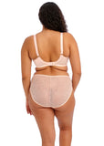 Lucie Stretch Plunge Bra in Pale Blush