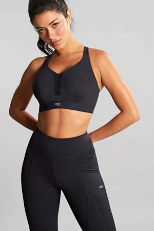5022 Endurance Wired Sports Bra in Black