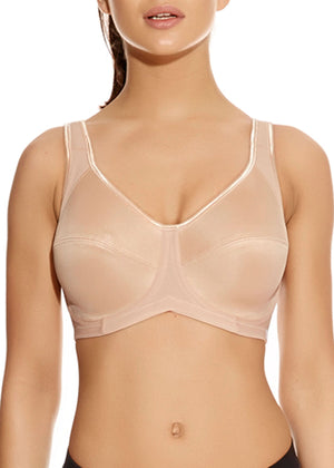 Core Underwire Sports Bra - Nude