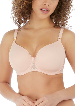 Starlight Moulded Bra in Rosewater