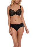 Starlight Side Support Balcony Bra in Black