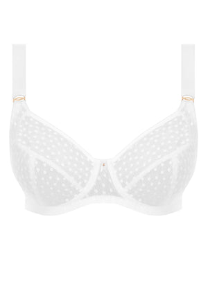 Starlight Side Support Balcony Bra in White