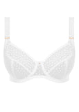 Starlight Side Support Balcony Bra in White