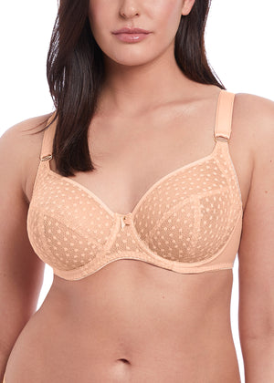 Starlight Side Support Balcony Bra in Caramel