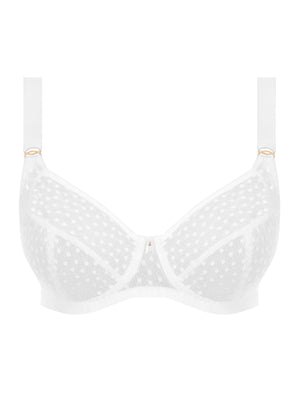 Starlight Side Support Balcony Bra in White