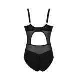 Tango Essence Plunge Bodysuit - Obsidian