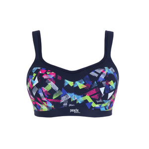 Panache Padded Wired Sports Bra - Graphic Print