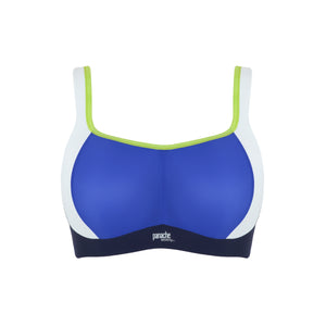 Panache Underwired  Padded Sports Bra in Blue