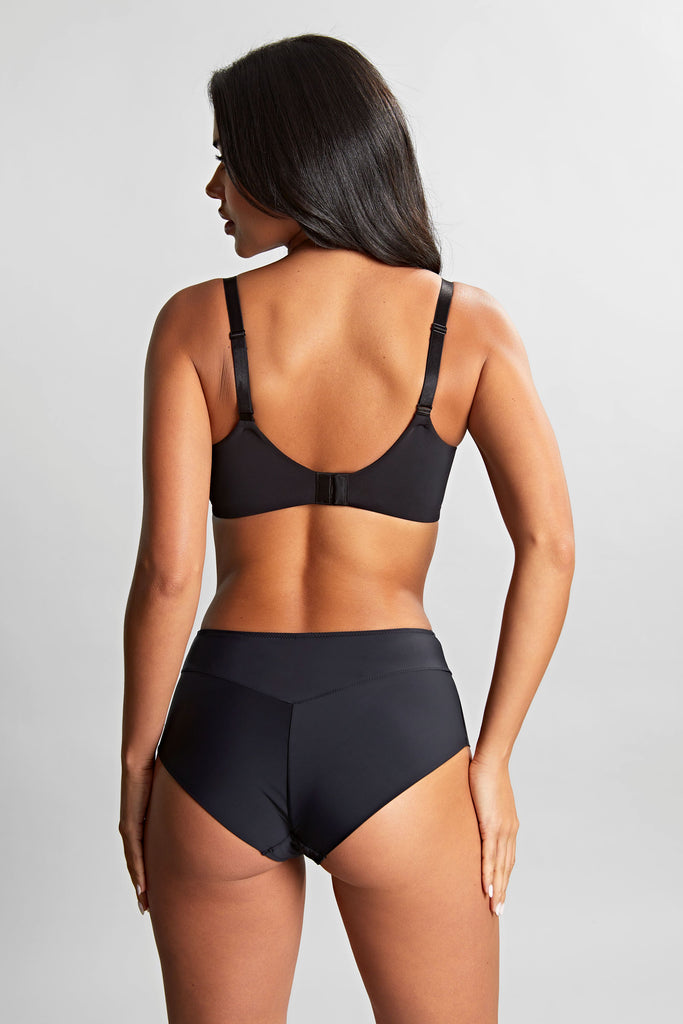 Panache 365 Mouded Plunge Bra - Black