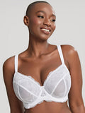 Ana Plunge Bra in White