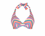 Beach Candy Underwire Banded Halter Top - Sherbet